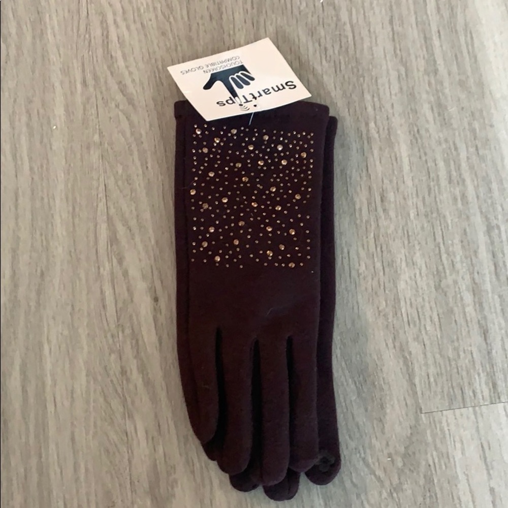 NWT smart tip brown gloves